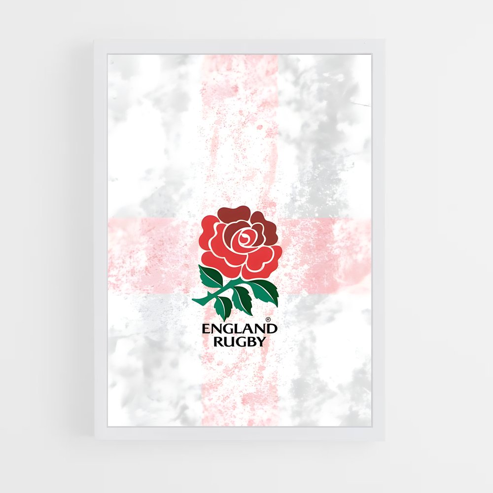 Poster England Rugby: The Spirit of Teamwork (vue 3)